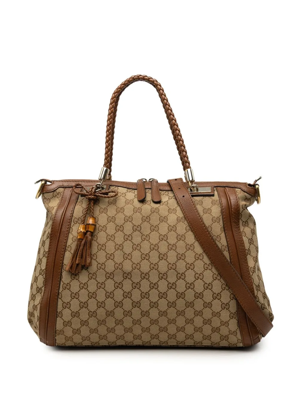 2000-2015 GG Canvas Bella Convertible Tote Satchel