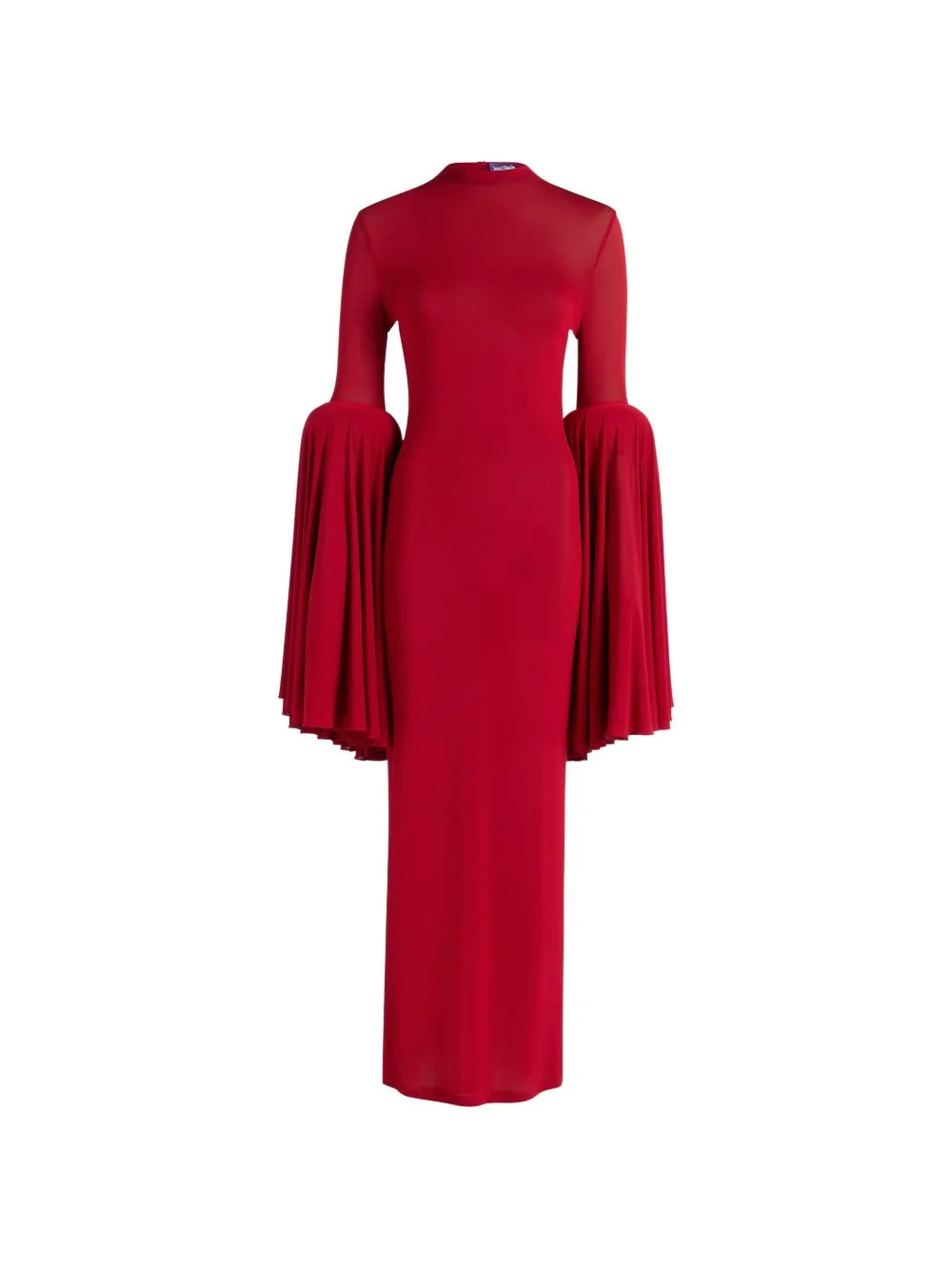 Pleated-Sleeve Long Dress by Jean Paul Gaultier
