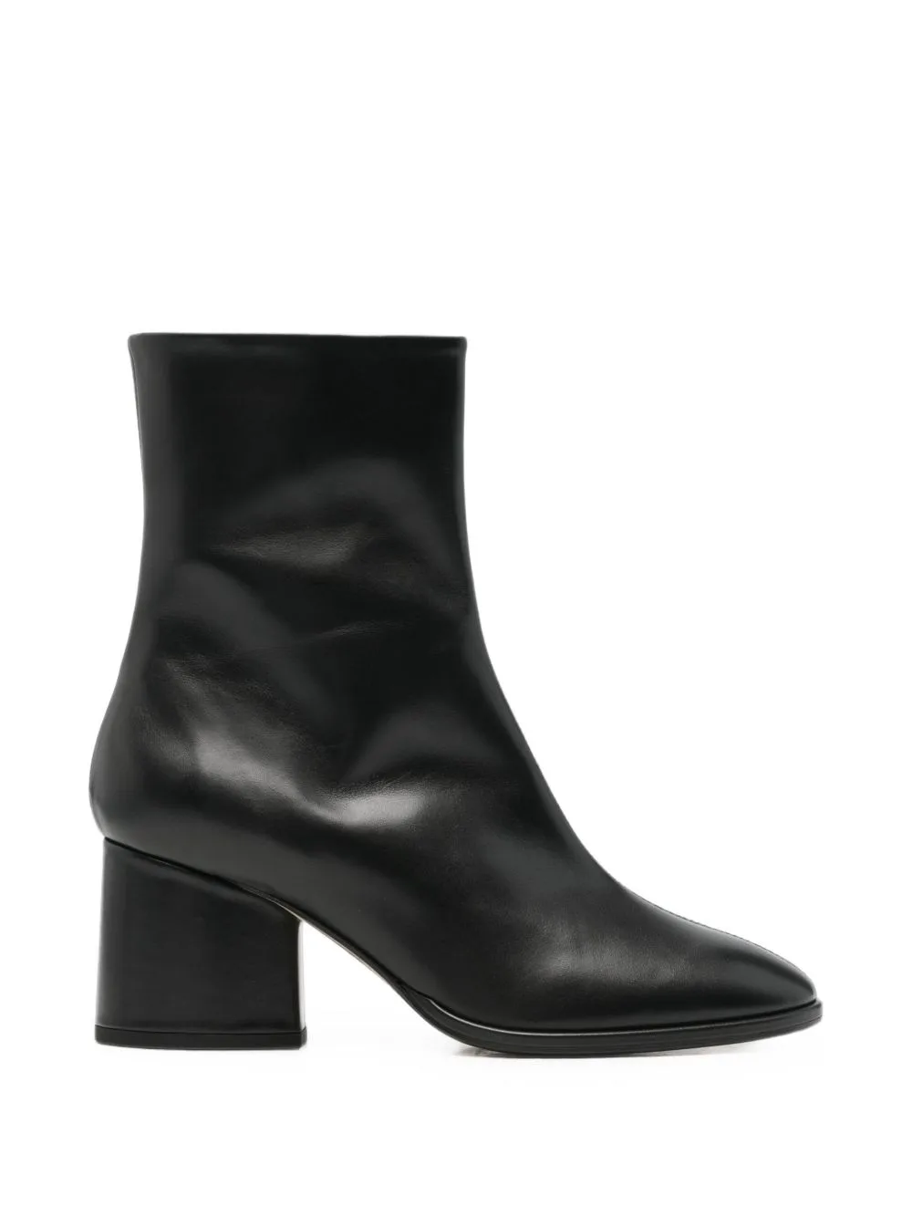 Ayla Block-Heel Leather Ankle Boots by Aeyde