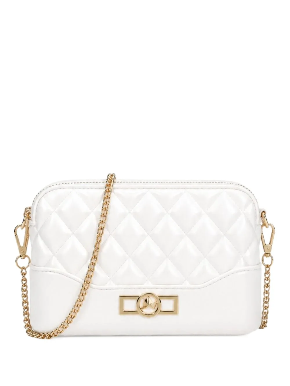 Quilted Chain-Link Shoulder Bag by Marc Ellis