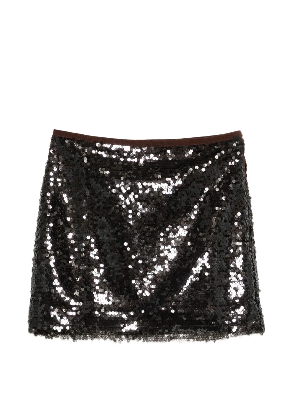Sequin-Embellished Mini Skirt by Roberto Collina