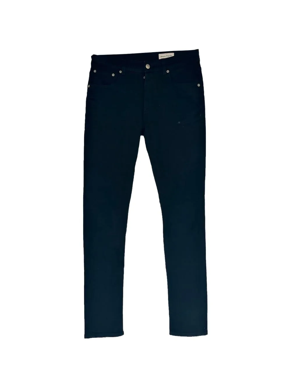 Logo-Embroidered Slim-Fit Jeans by Alexander McQueen Pre-Owned