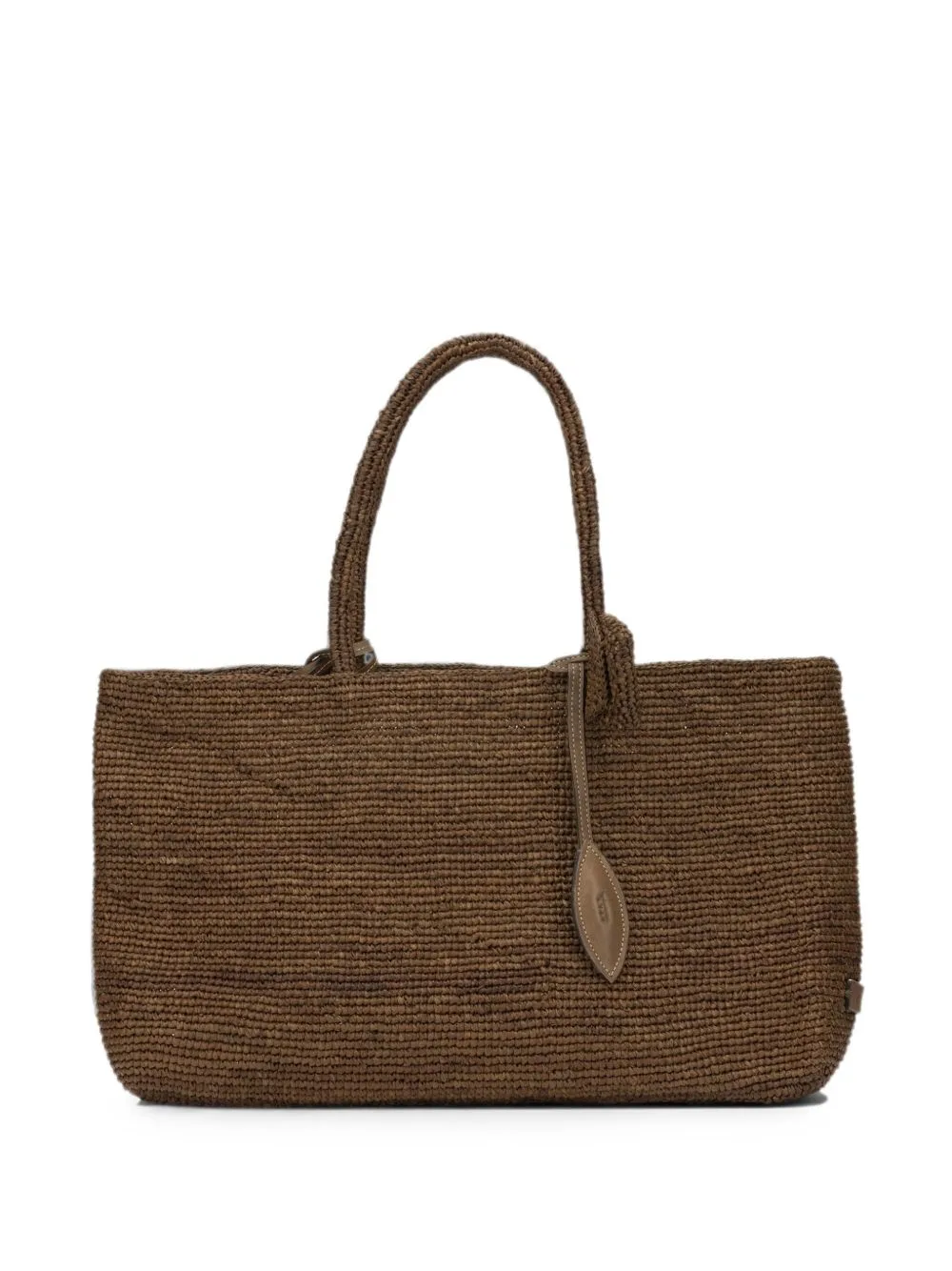 Woven Raffia Shoulder Bag by AFAR