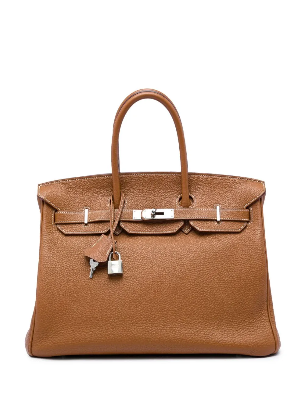 2012 Togo Birkin Retourne 35 Handbag