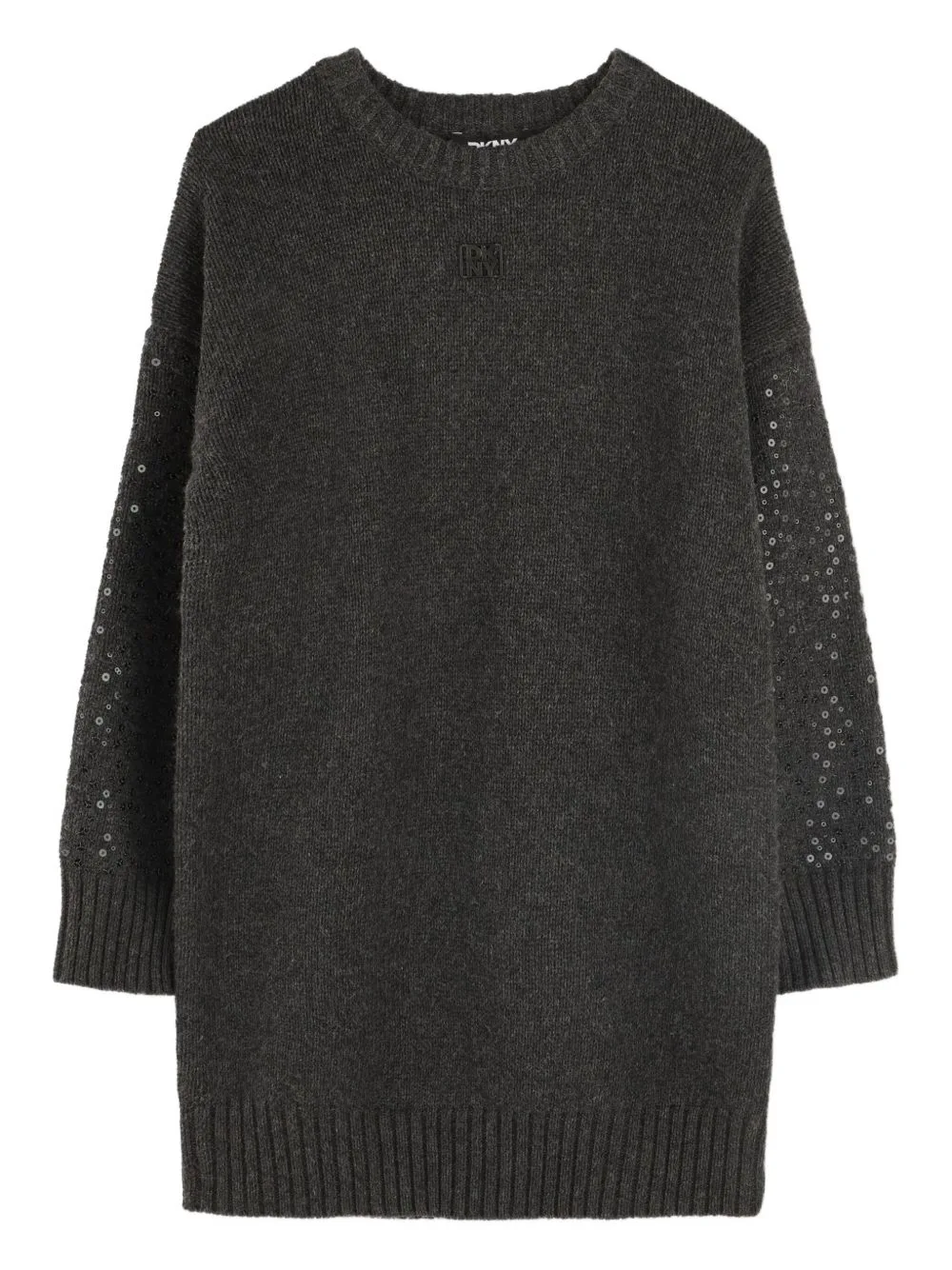 Sequin-Embellished Knitted Dress by Dkny Kids