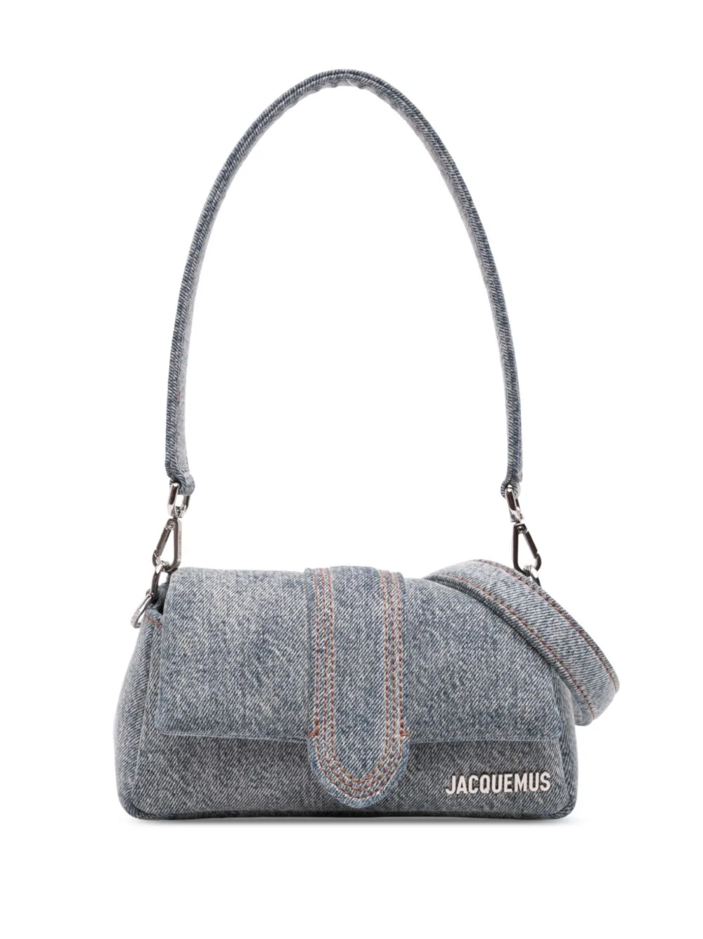 2000-2026 Small Padded Denim Le Bambimou Satchel by Jacquemus Pre-Owned