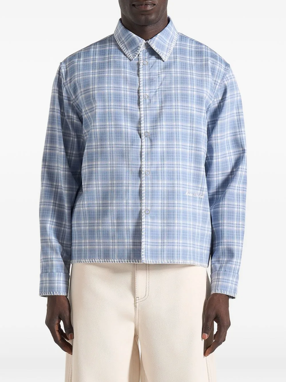 Blake Whipstitch Check Shirt