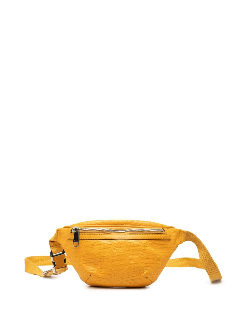 2000-2015 GG Embossed Perforated Calfskin Belt Bag by Gucci Pre-Owned