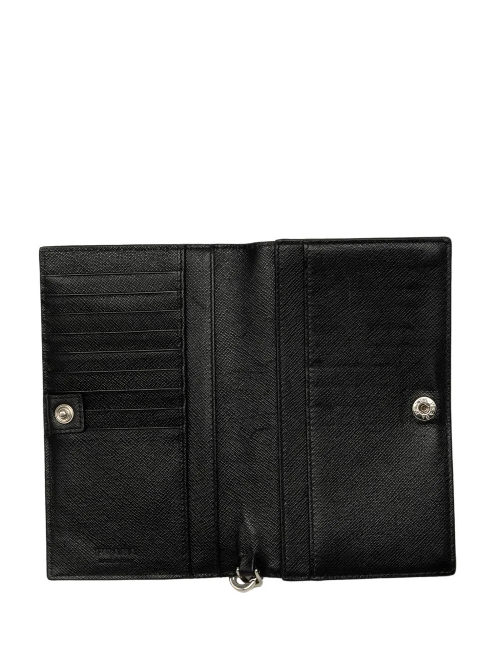 2010-2026 Saffiano Wristlet Wallet Long Wallets by Prada Pre-Owned