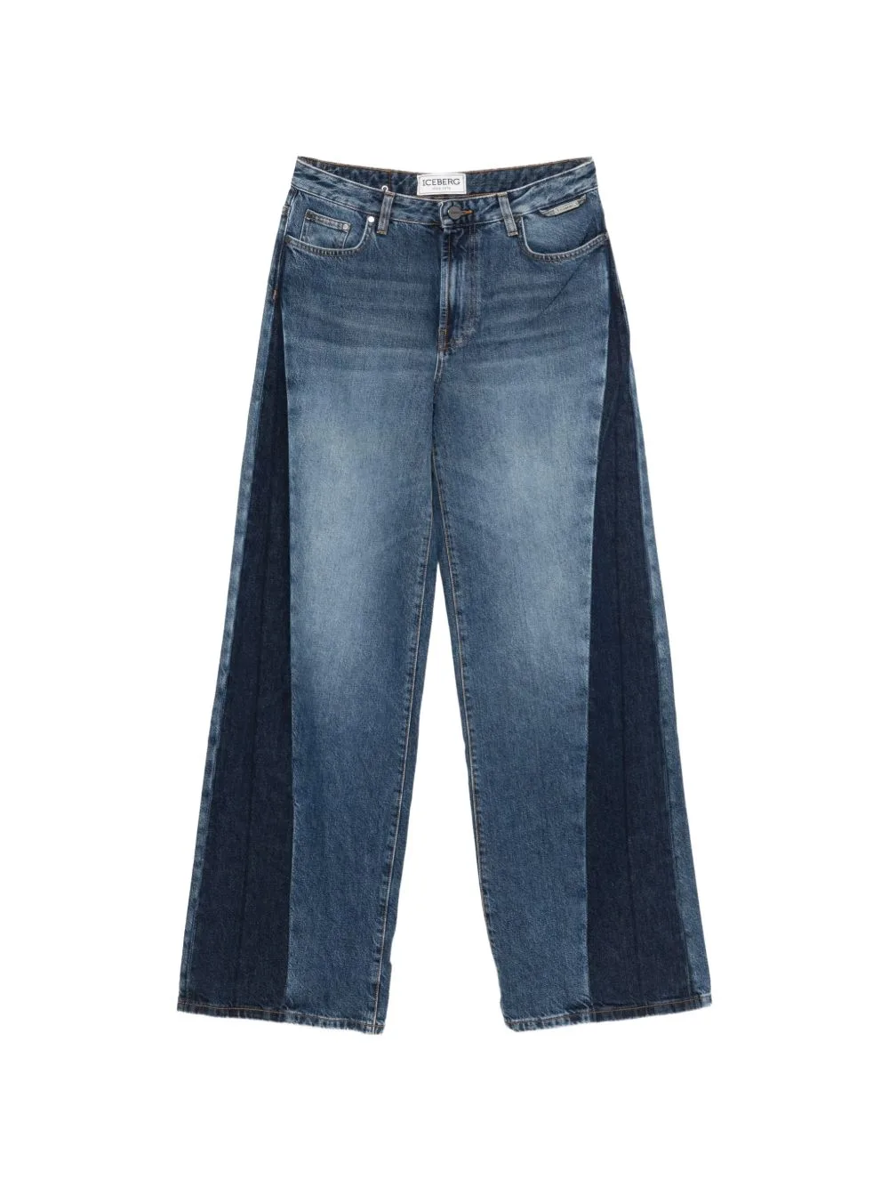 Panelled Wide-Leg Jeans by Iceberg