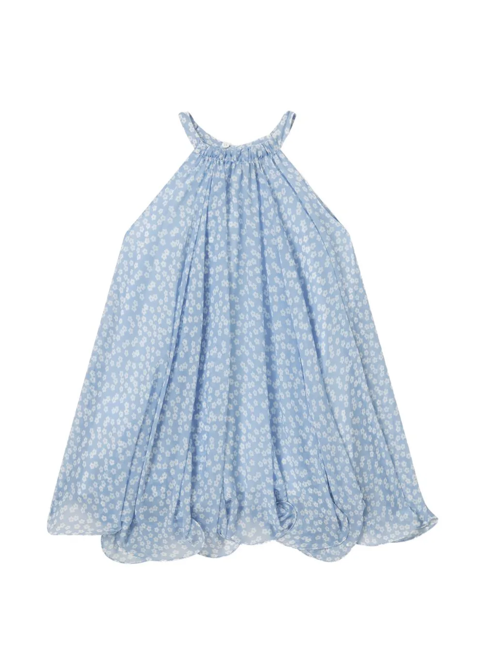 Floral-Print Halterneck Dress by Stella McCartney Kids