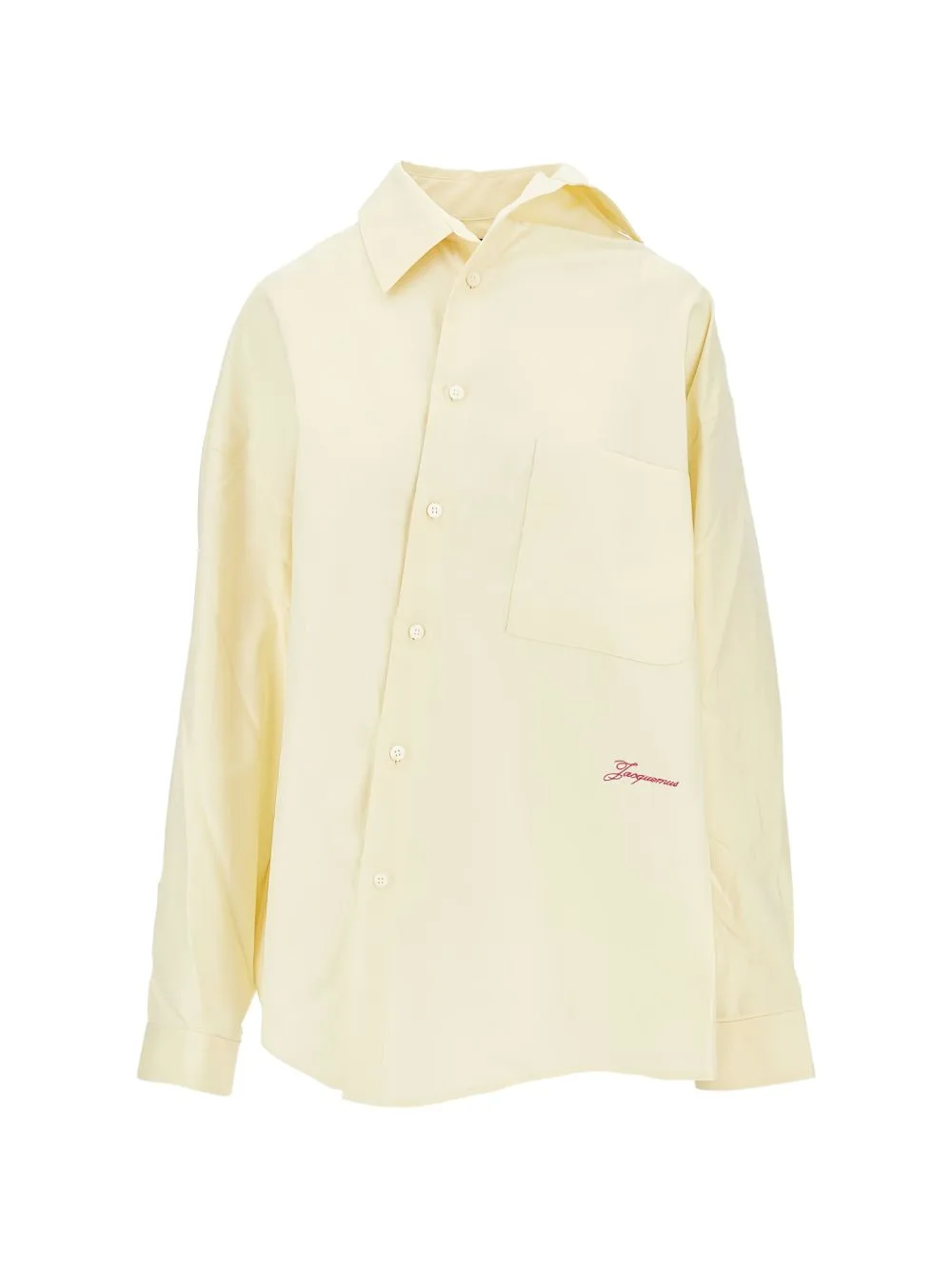 Logo-Embroidered Asymmetric Shirt by Jacquemus