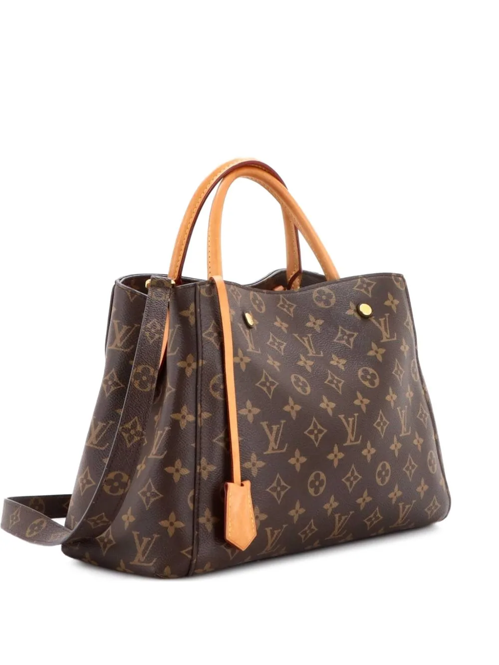 Montaigne Handbag Monogram Canvas mm Tote Bag by Louis Vuitton Pre-Owned