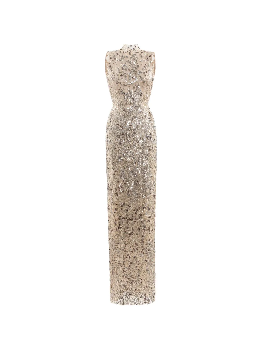 Sequin-Embroidered Maxi Dress by Saiid Kobeisy