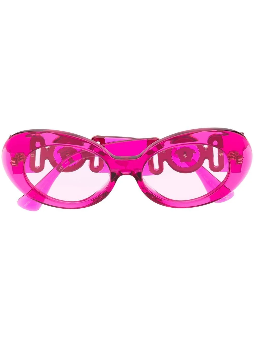 Medusa Oval-Frame Sunglasses by Versace Eyewear