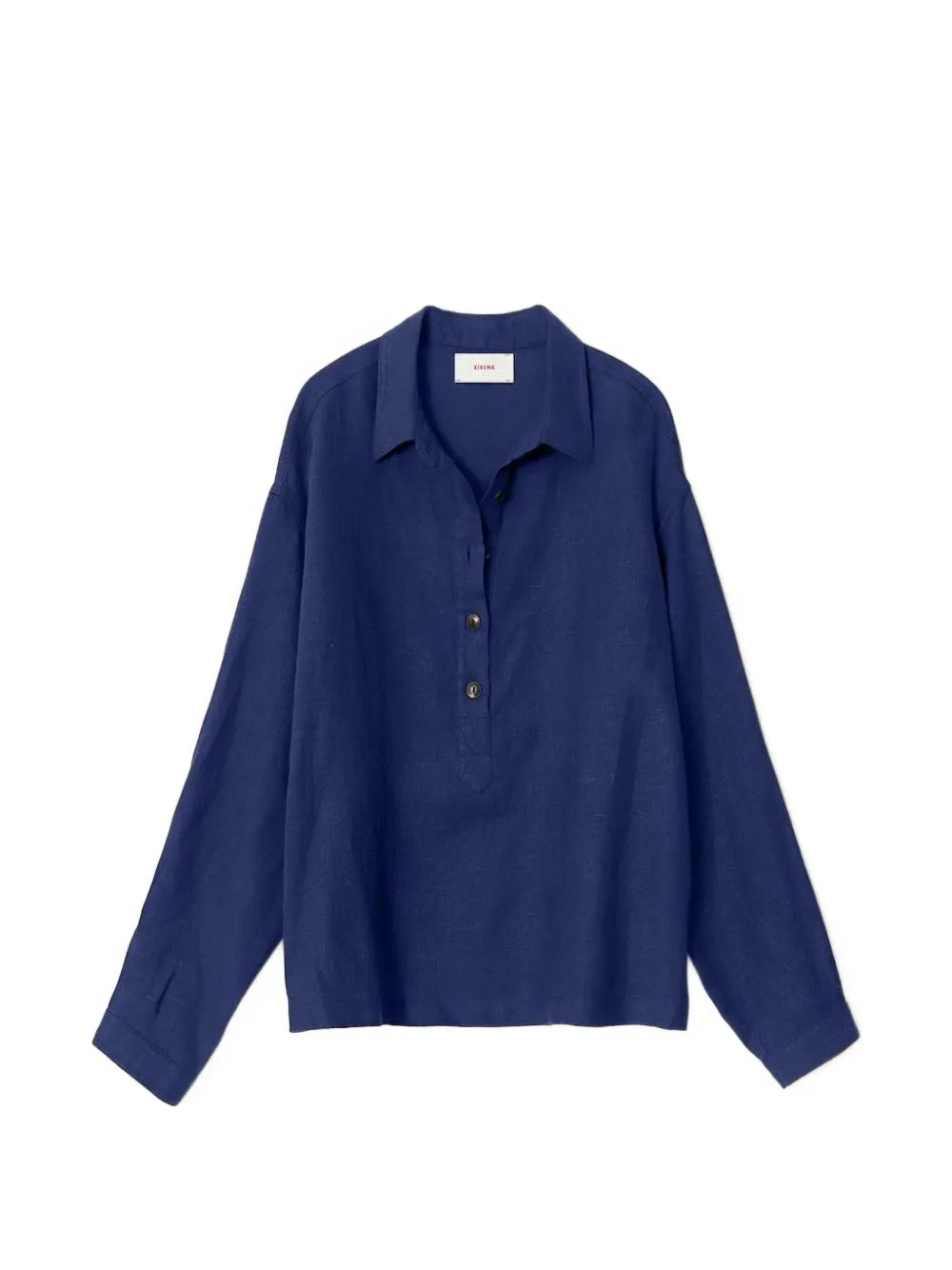 Booker Button-Cuff Blouse by Xirena