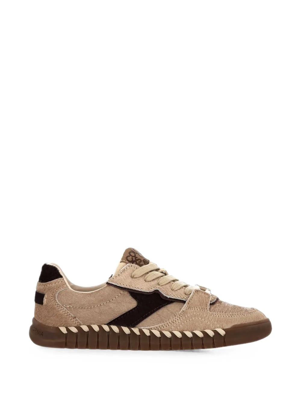 Tahoe Pony-Hair Whipstitch Sneakers by Colors Of California