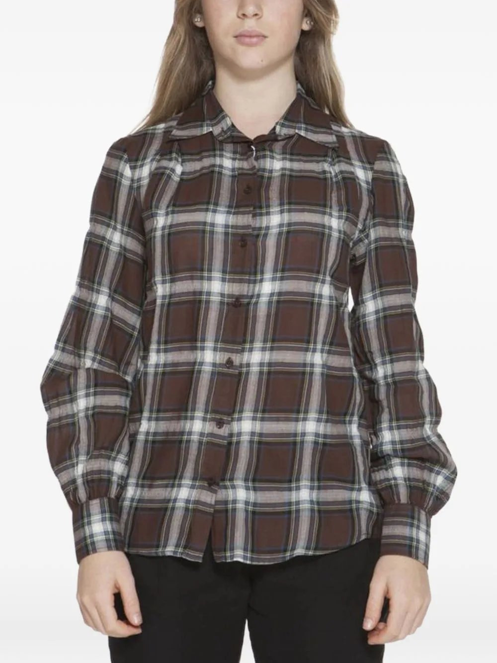 Plaid Pattern Shirt by Gant