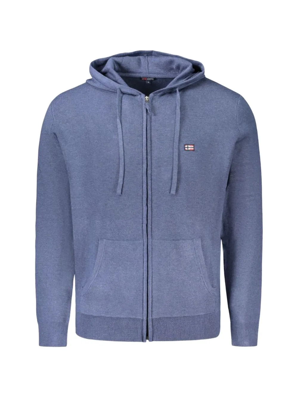 Logo-Detail Zip-Up Hoodie by NORWAY 1963