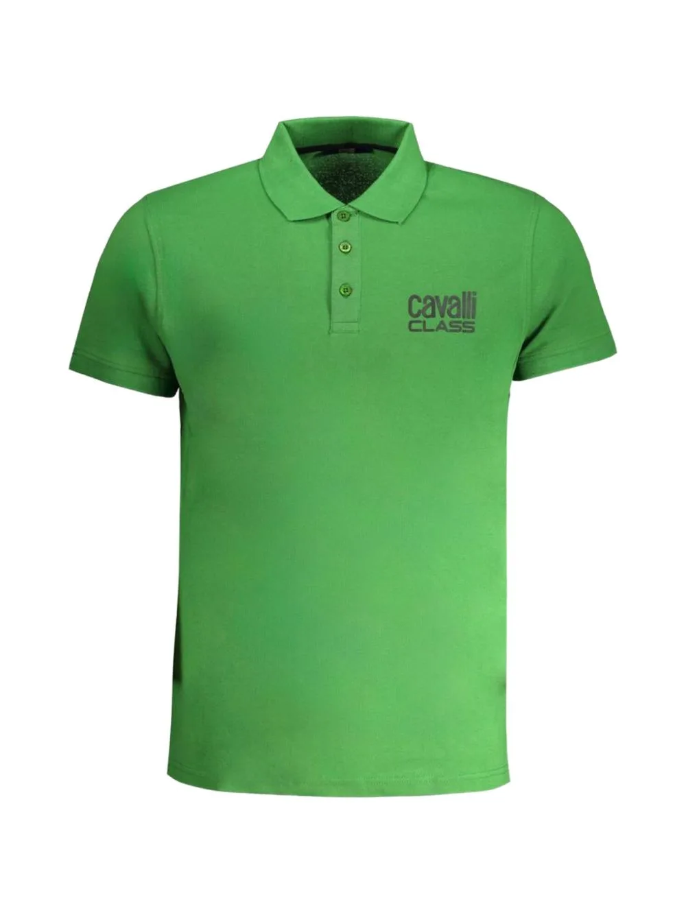 Embroidered-Logo Polo Shirt by Cavalli Class
