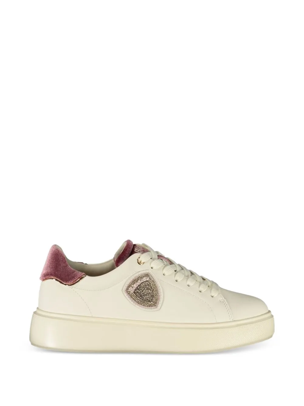 Crystal-Embellished Sneakers by Blauer