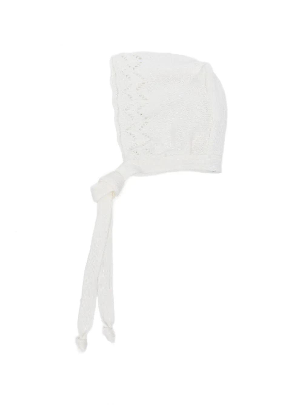 Pointelle-Knit Bonnet by Bébé di Almy