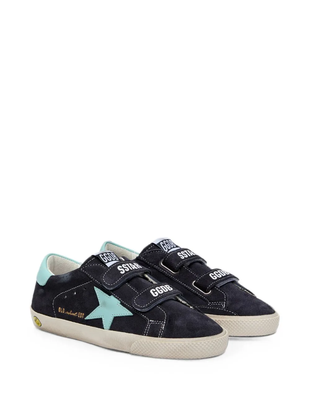 Young Old School Lace-Up Sneakers by Golden Goose Kids