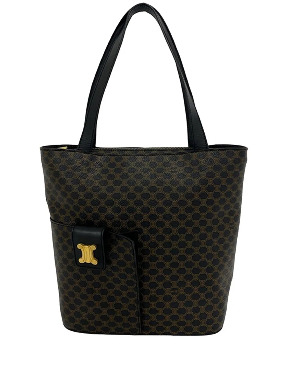 1997 Macadam Coated Canvas Tote Bag by Celine Pre-Owned