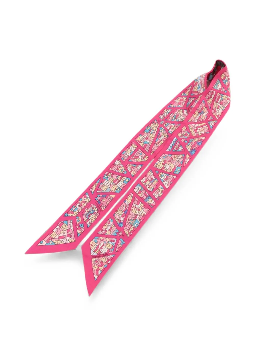 Graphic-Print Scarf by Hermès Pre-Owned