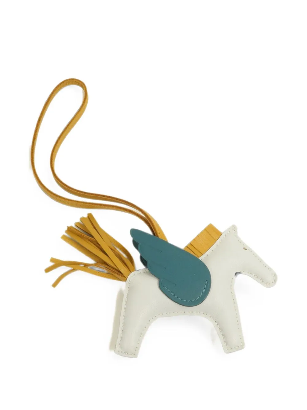 PM Rodeo Pegase Leather Bag Charm by Hermès Pre-Owned