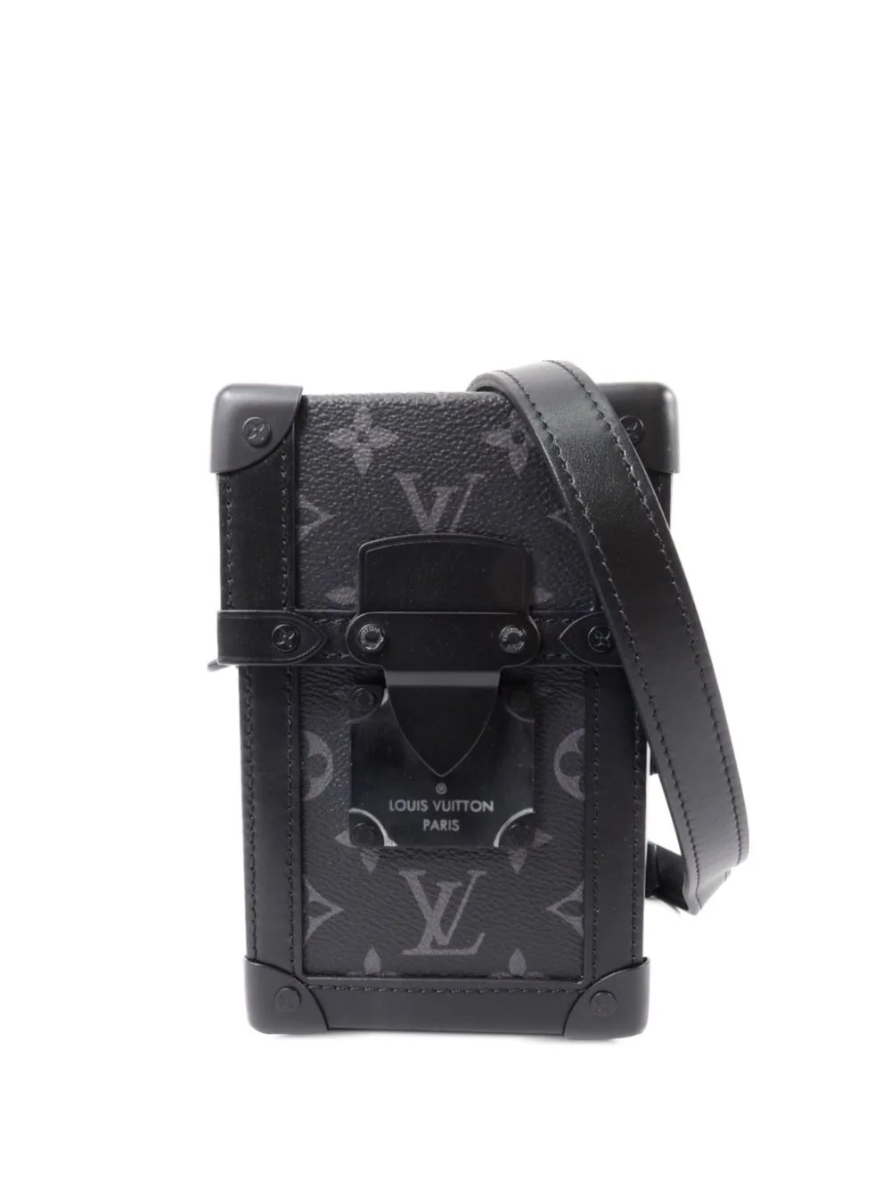 Monogram Eclipse Vertical Trunk Shoulder Bag by Louis Vuitton Pre-Owned