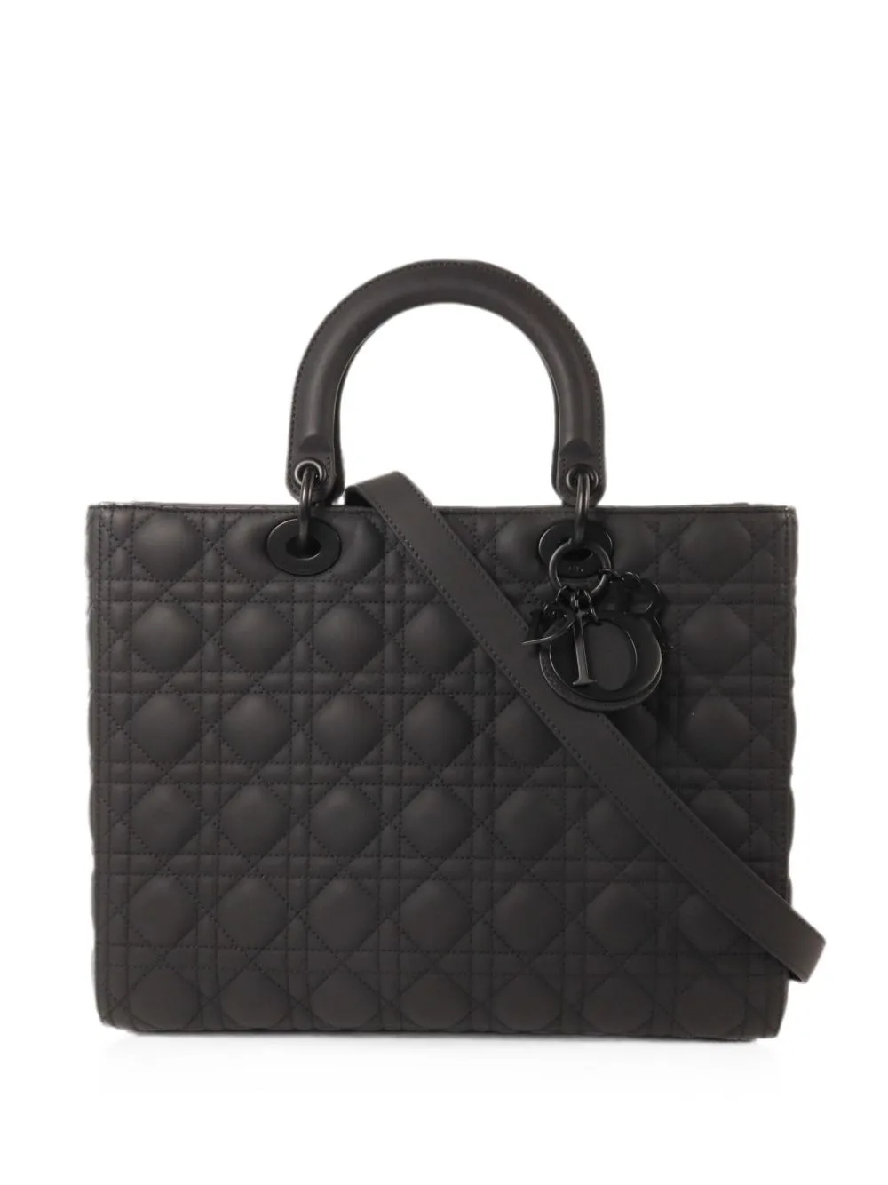 Large Cannage Lady Dior Tote Bag by Christian Dior Pre-Owned