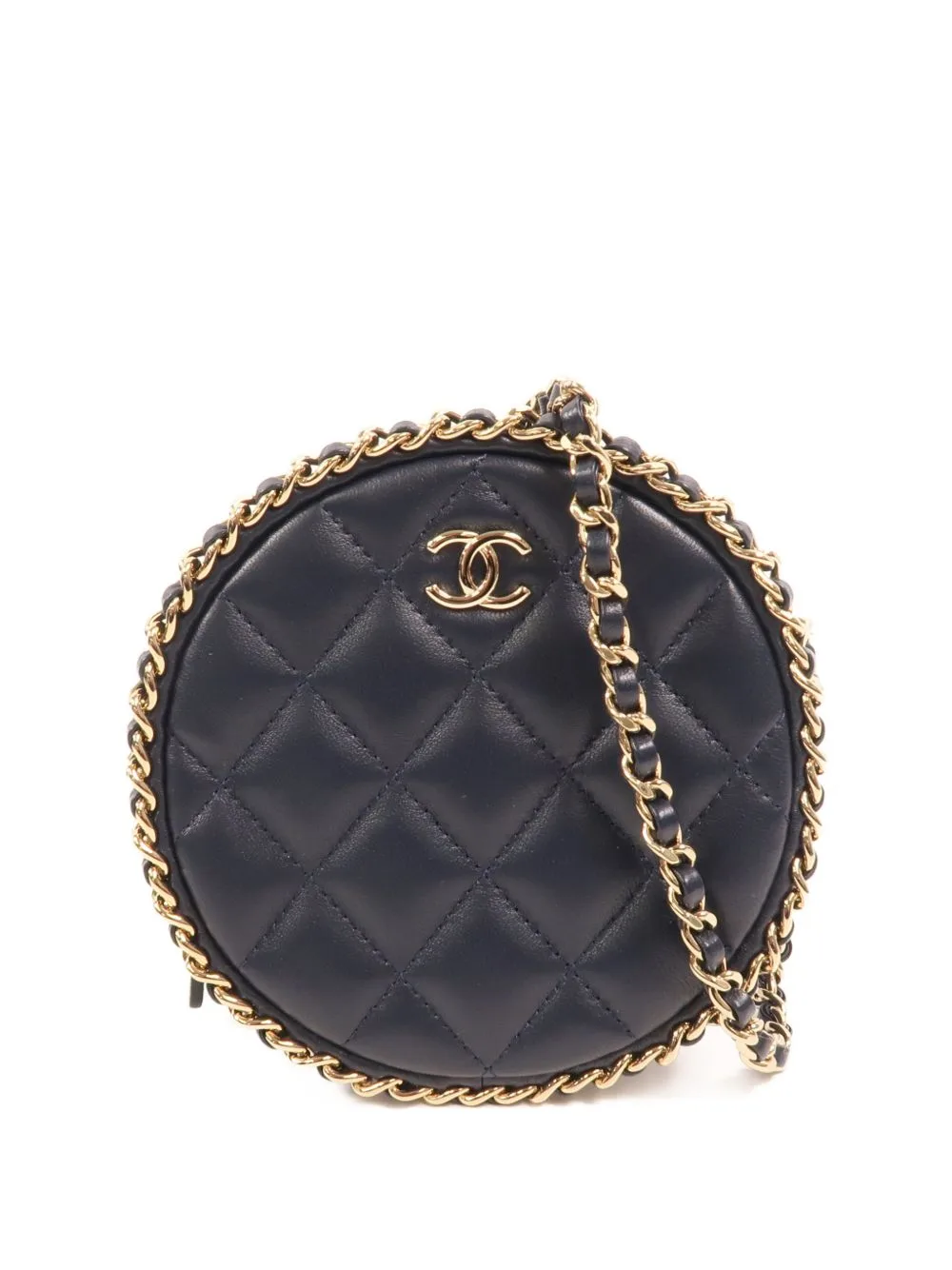 Round Chain-Strap Shoulder Bag by CHANEL Pre-Owned