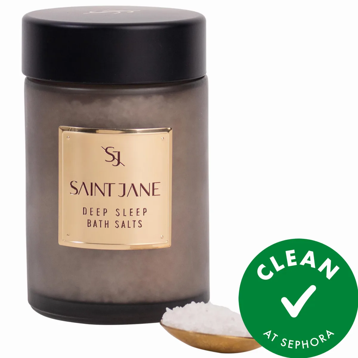 Deep Sleep Bath Salts with Magnesium & Peptides 12 oz / 355 mL by Saint Jane Beauty