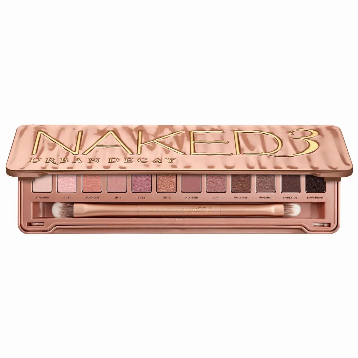 Naked3 Soft Pink Eyeshadow Palette 12 x 0.05 oz / 1.41 G by Urban Decay