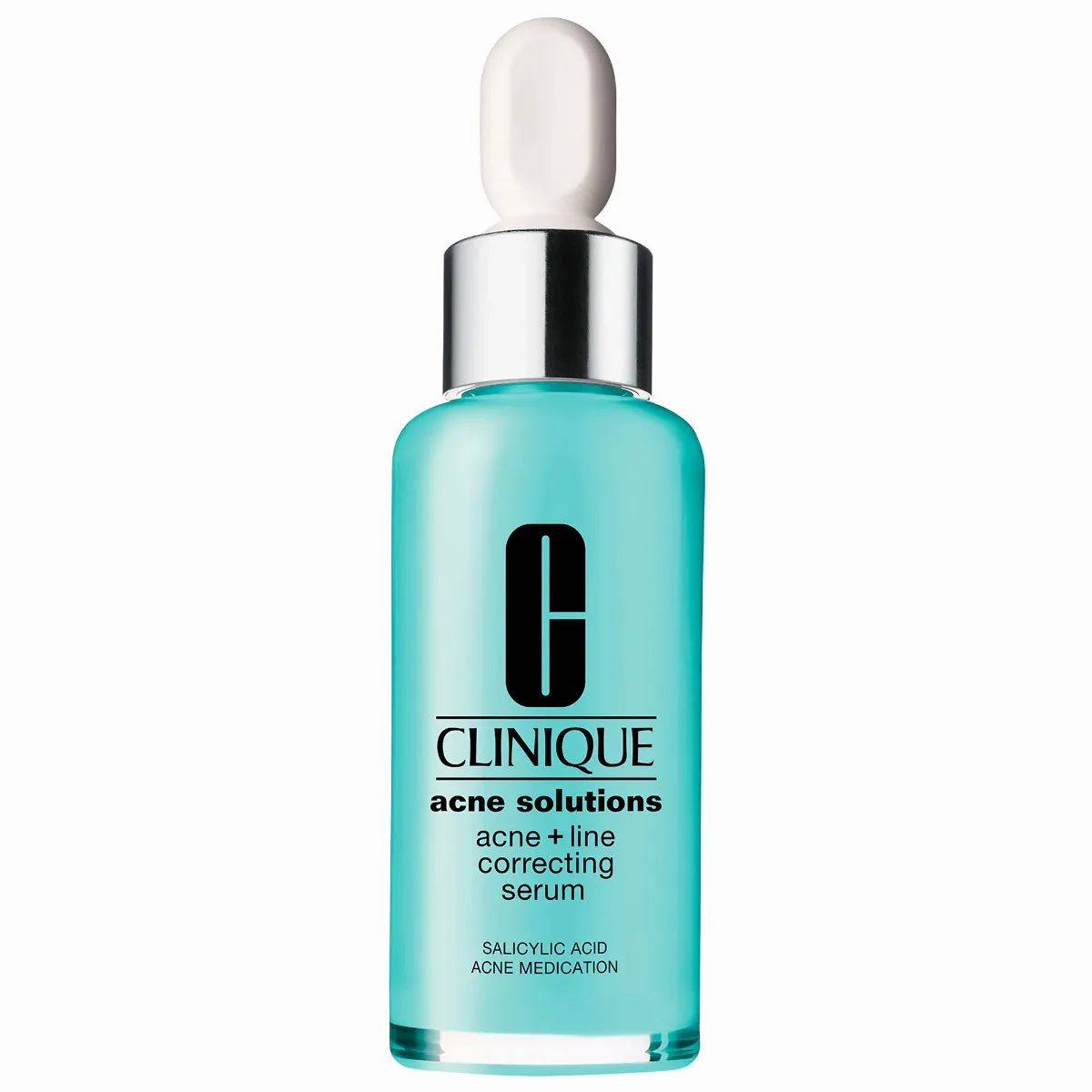 Acne Solutions Acne + Line Correcting Serum with Salicylic Acid 1 oz / 30 mL by CLINIQUE