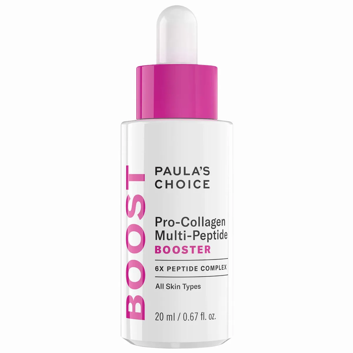 Pro Collagen Multi-Peptide Booster for Firmer, Smoother Skin 0.67 oz / 20 mL by Paula's Choice