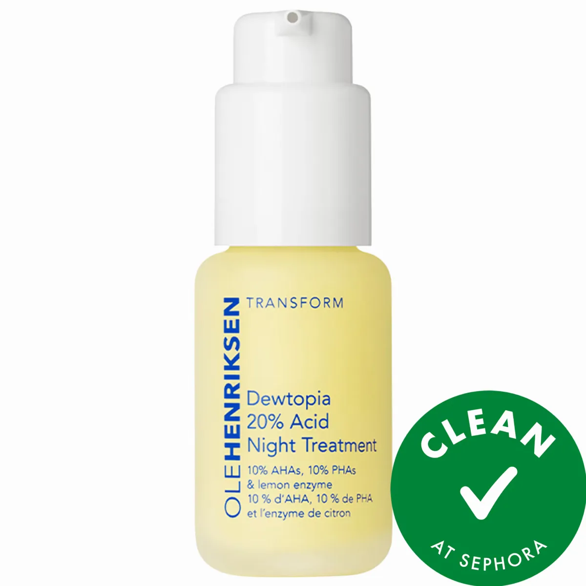 Dewtopia 20% PHA/AHA Retexturizing Night Serum 1 oz / 30 mL by OLEHENRIKSEN