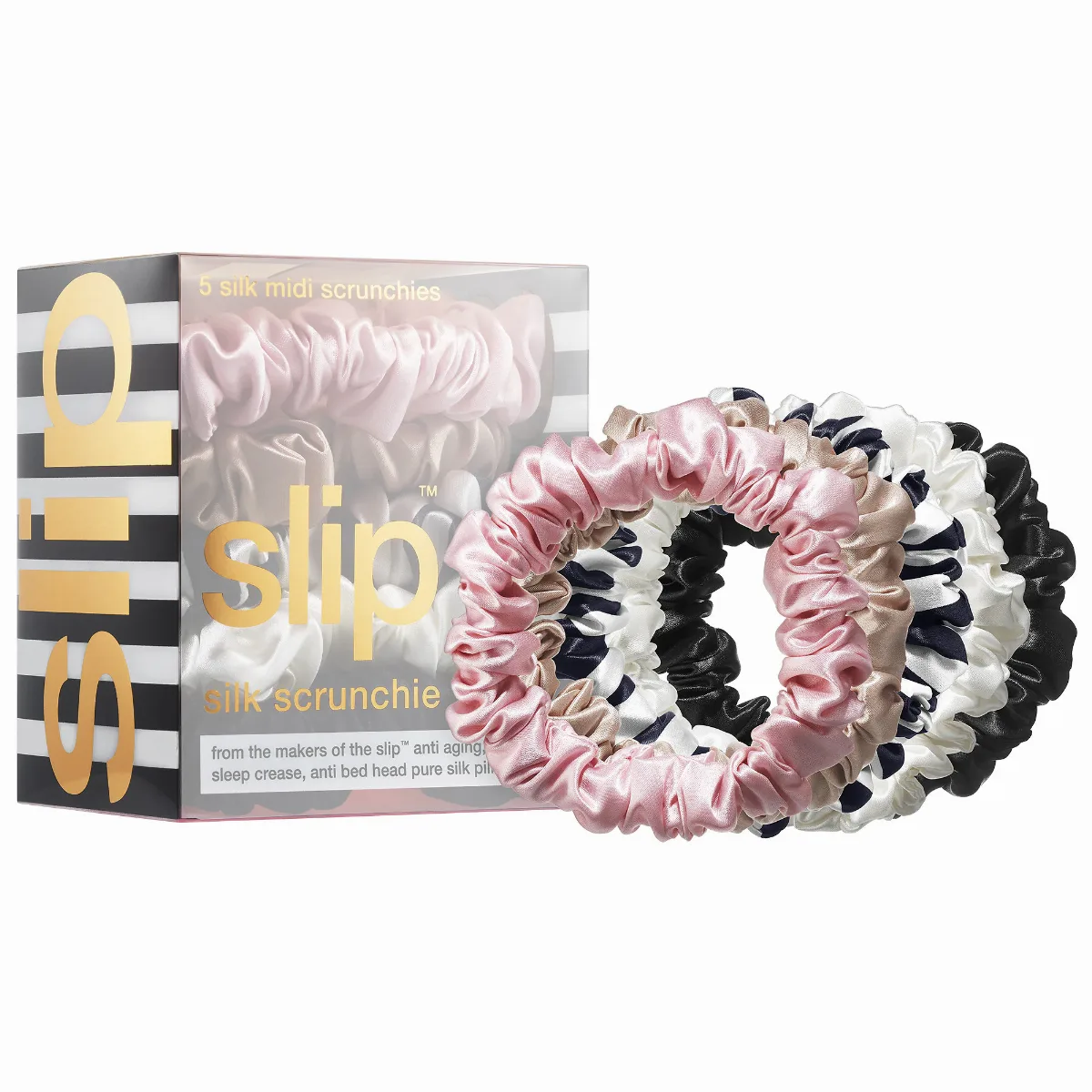 Medium Slipsilk Scrunchies by Slip
