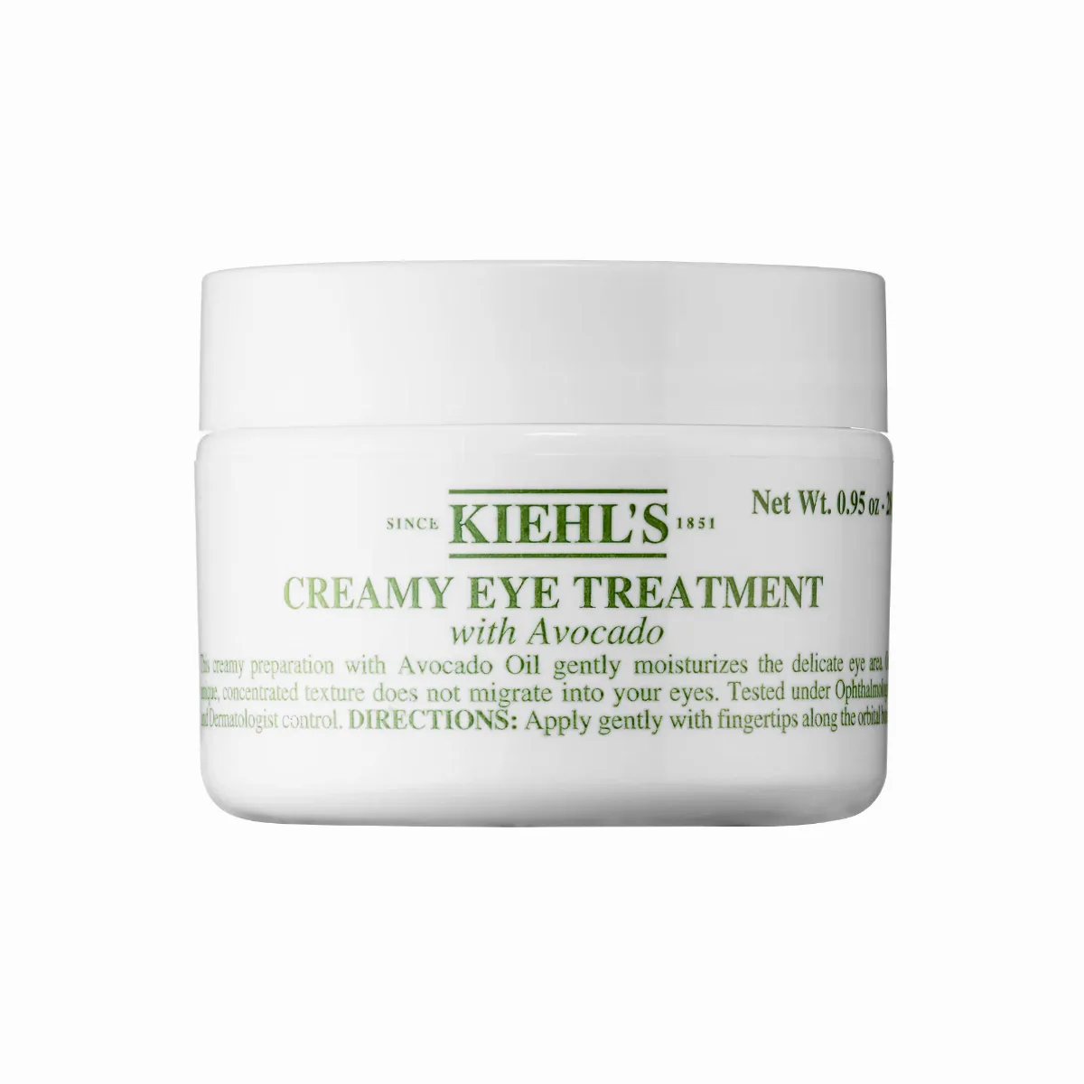 Avocado Eye Cream for Brightening & Depuffing 0.95 oz / 28 G by Kiehl's Since 1851