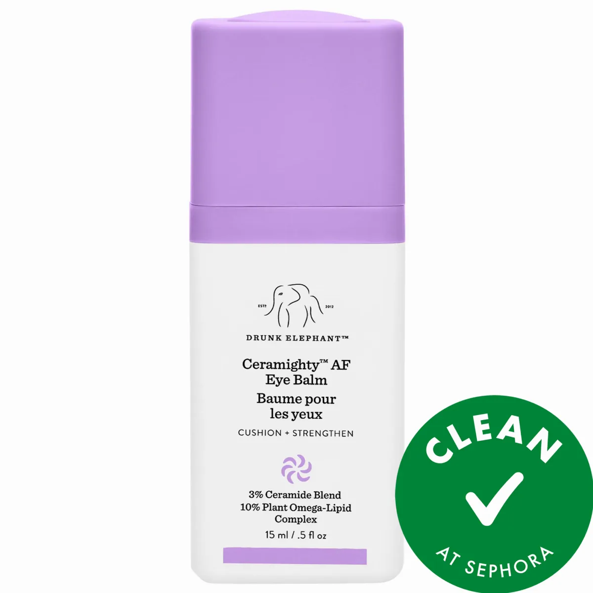 Ceramighty AF Eye Cream with Ceramides 0.5 oz / 15 mL by Drunk Elephant