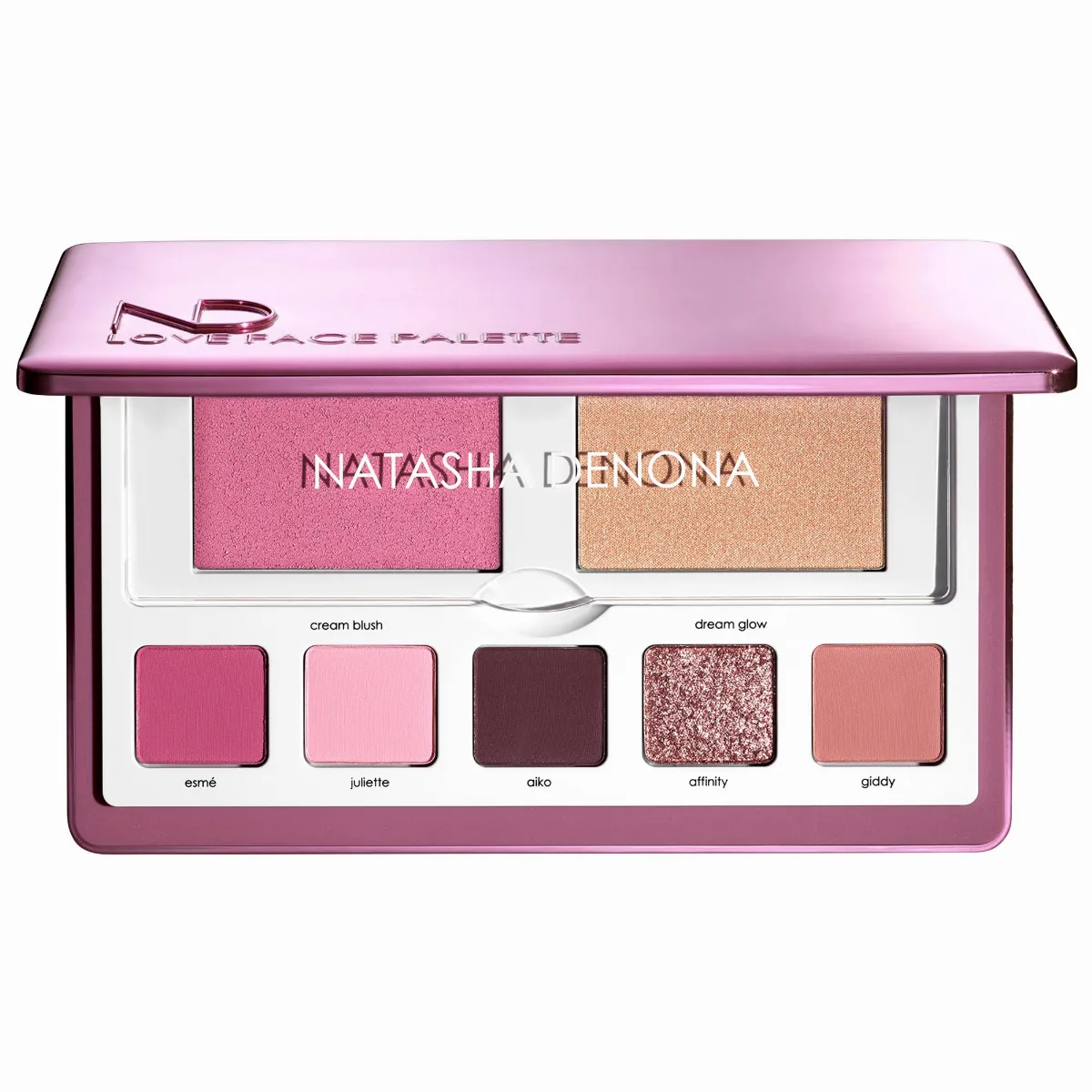 Love Face Eyeshadow & Cheek Essential Palette by NATASHA DENONA