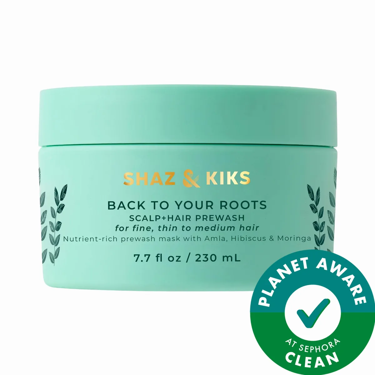 Scalp & Hair Prewash Mask for Fine, Thin or Medium Hair 7.7 oz / 230 Ml by SHAZ & KIKS