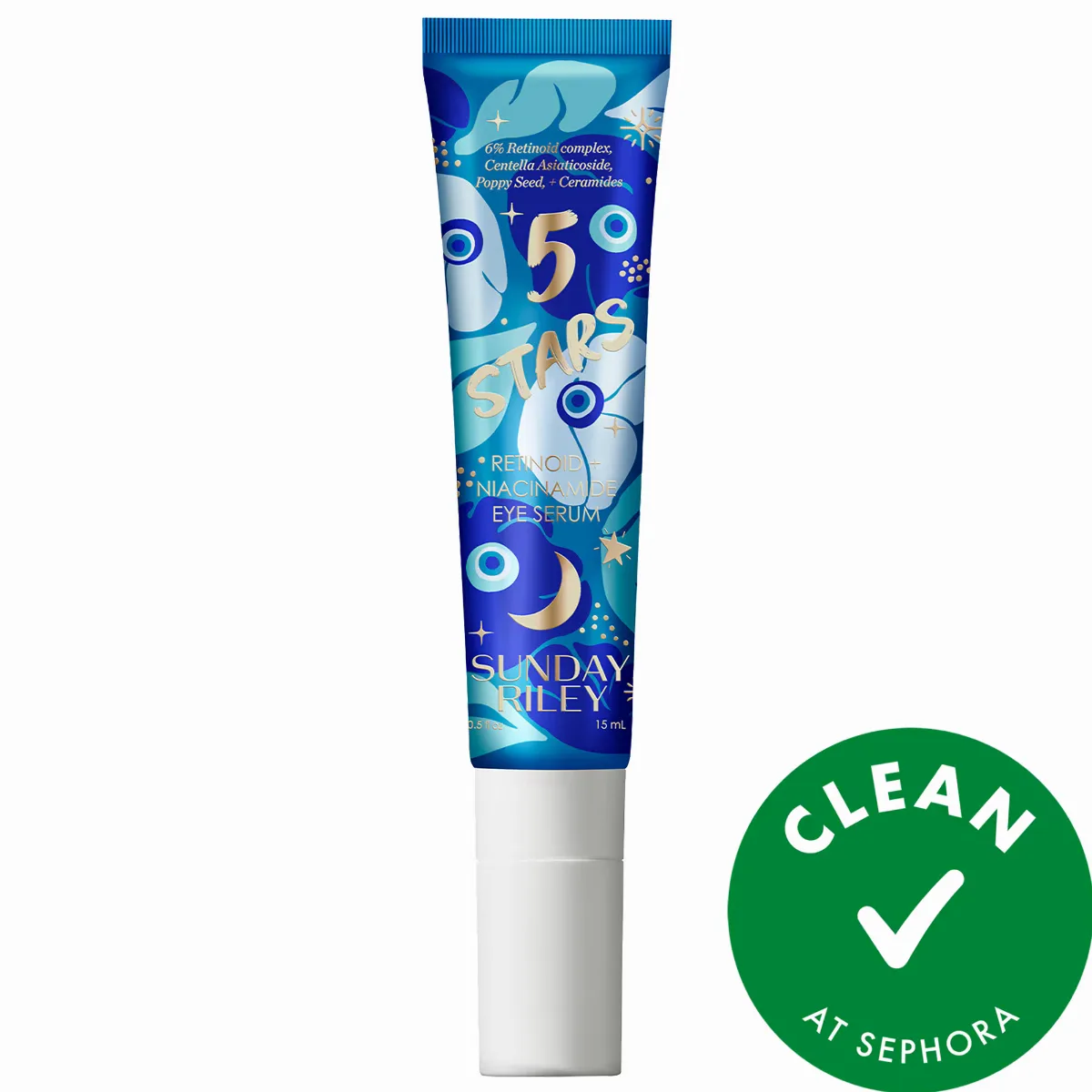 5 Stars Retinol + Niacinamide Eye Serum 0.5 oz / 15 mL by Sunday Riley
