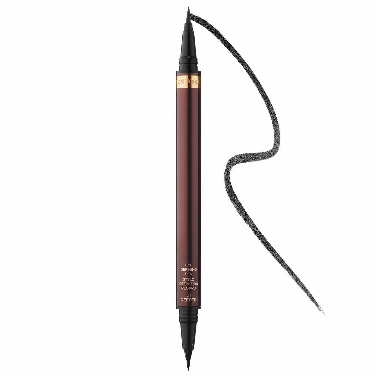 Eye Defining Pen Liquid Eyeliner Duo for Ultimate Precision 01 Deeper.03 oz /.8 mL by TOM FORD