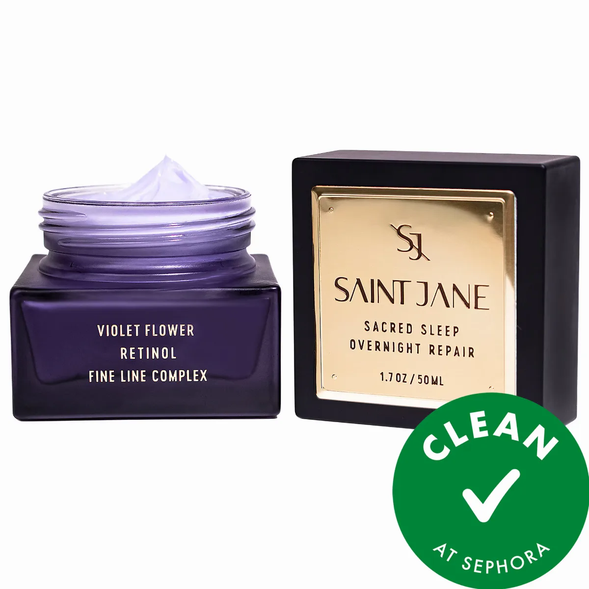 Sacred Sleep Overnight Repair with Retinol 1.7 oz / 50 mL by Saint Jane Beauty