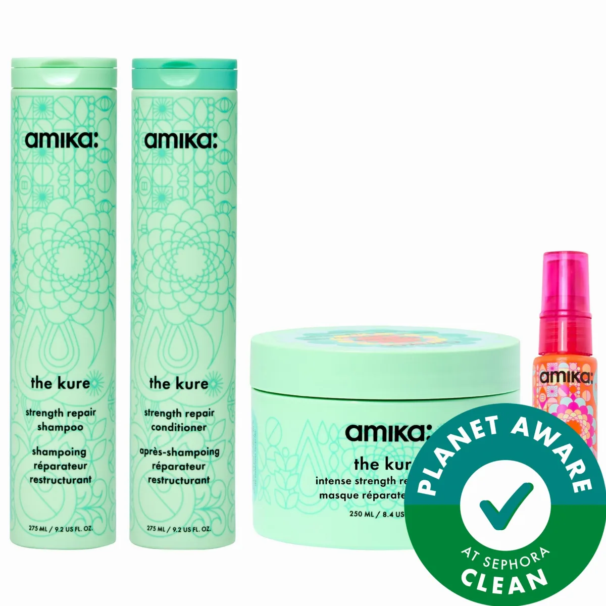 Super Strands Strength Repair Hair Routine Set by amika