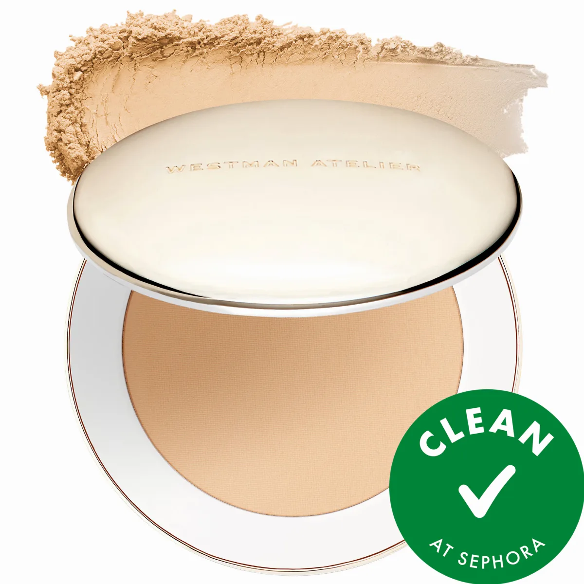 Vital Pressed Skincare Blurring Talc-Free Setting Powder Crème 0.17 oz / 5 G by Westman Atelier