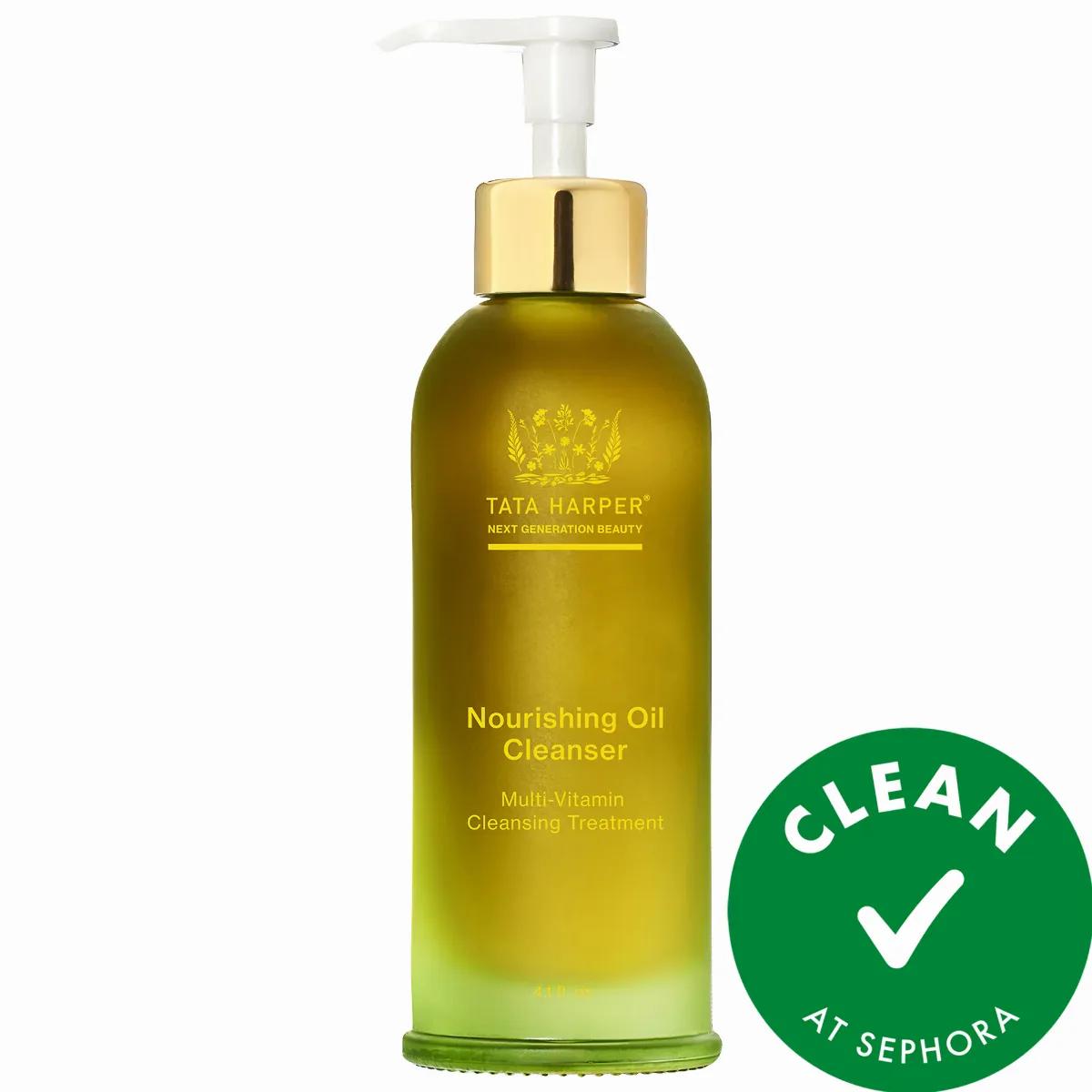 Nourishing Makeup Removing Oil Cleanser with Squalene and Vitamin E 4.2 oz / 125 Ml by Tata Harper