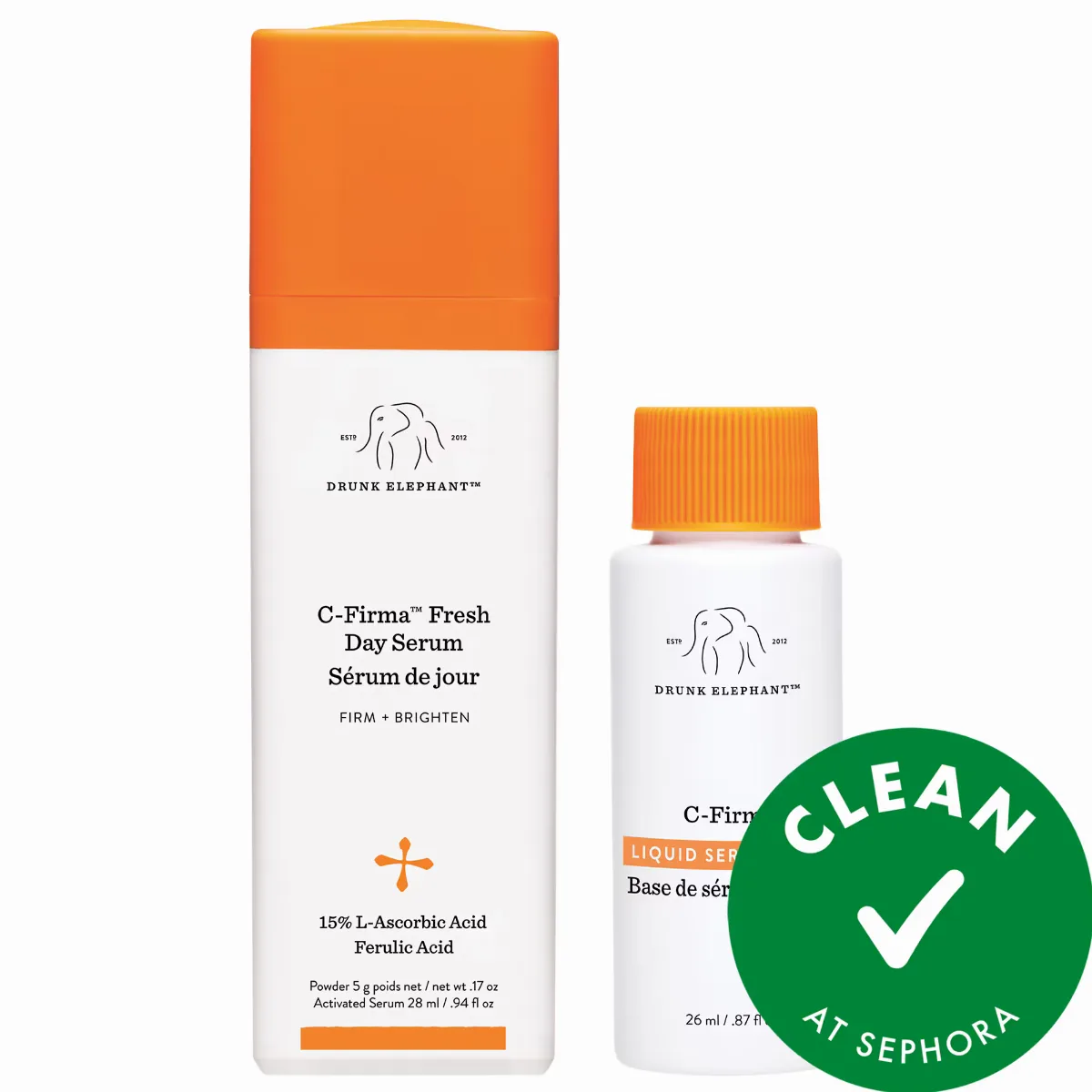 C-Firma Fresh Vitamin-C Day Serum.94 oz / 28 Ml by Drunk Elephant